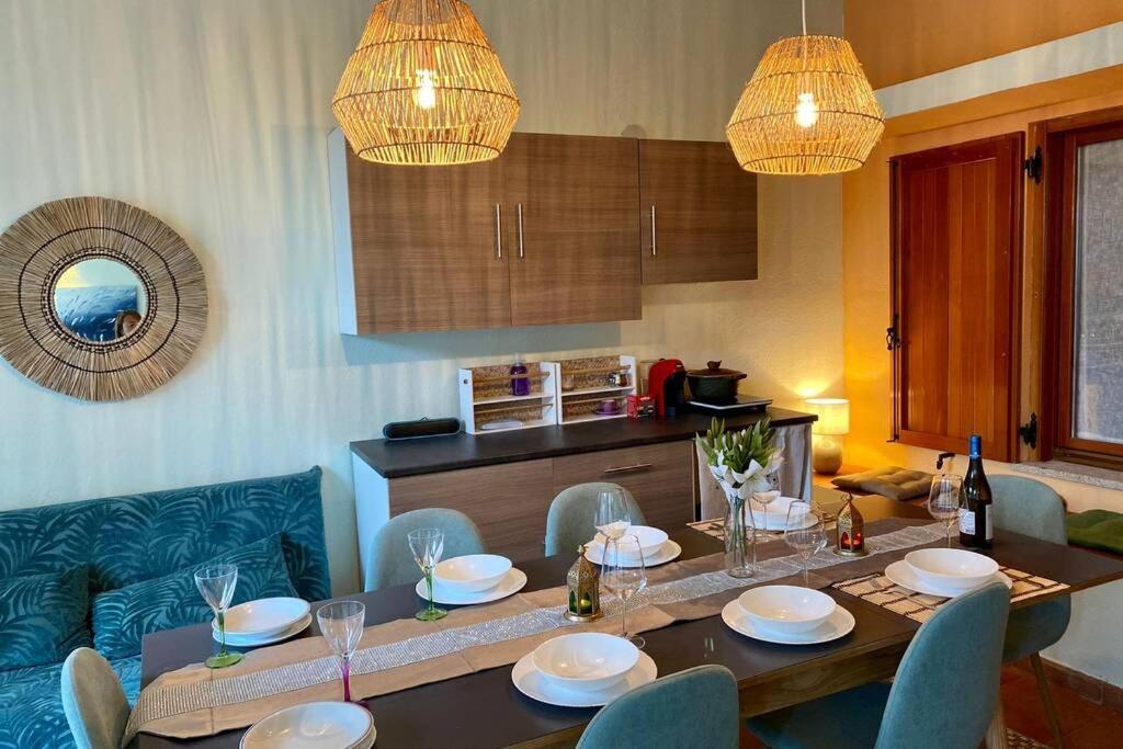 Boho Chic Beach Resort In Sardegna Porto Istana Bagian luar foto